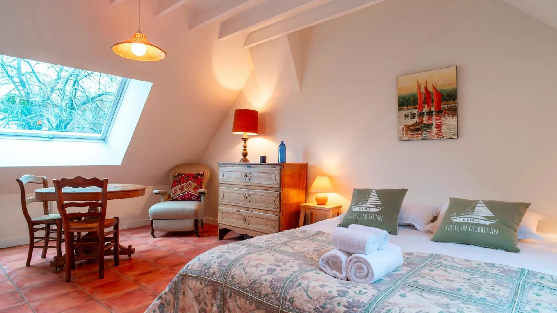 Ker-Myr - Belle Maison De Campagne Familiale Proche Sentiers Cotiers Baden