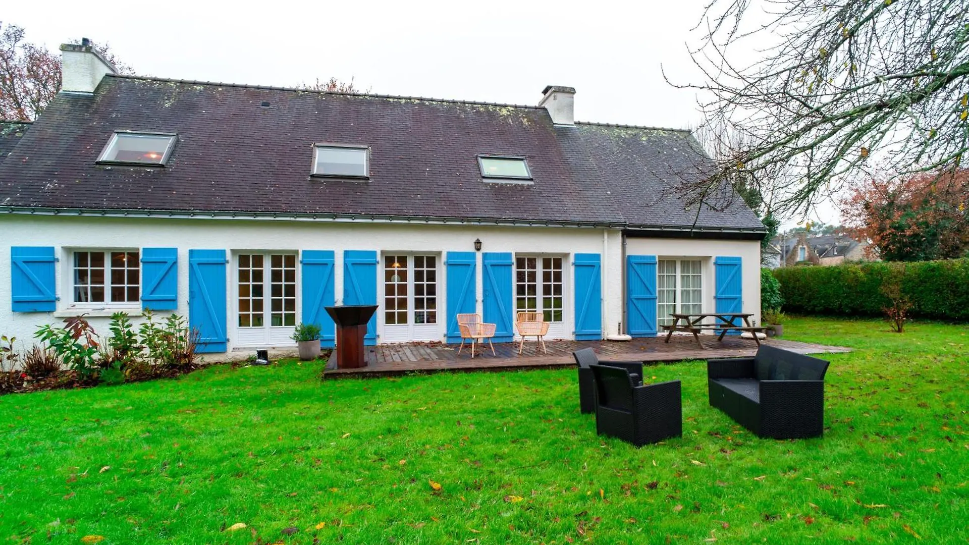 Ker-Myr - Belle Maison De Campagne Familiale Proche Sentiers Cotiers Baden